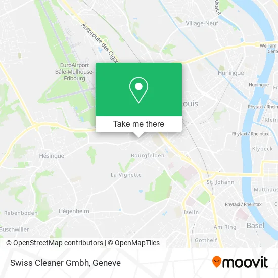 Swiss Cleaner Gmbh map
