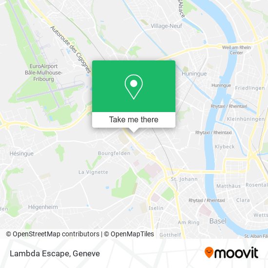 Lambda Escape map