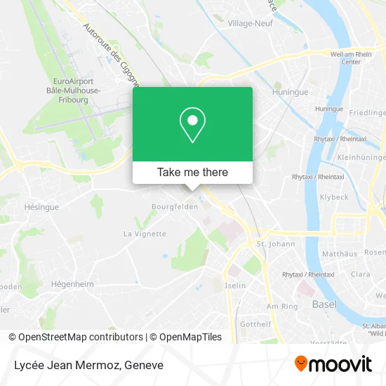 Lycée Jean Mermoz map