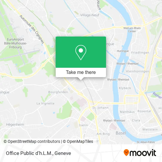 Office Public d'h.L.M. map