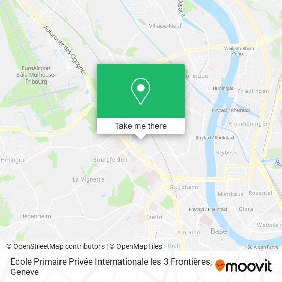 École Primaire Privée Internationale les 3 Frontières map