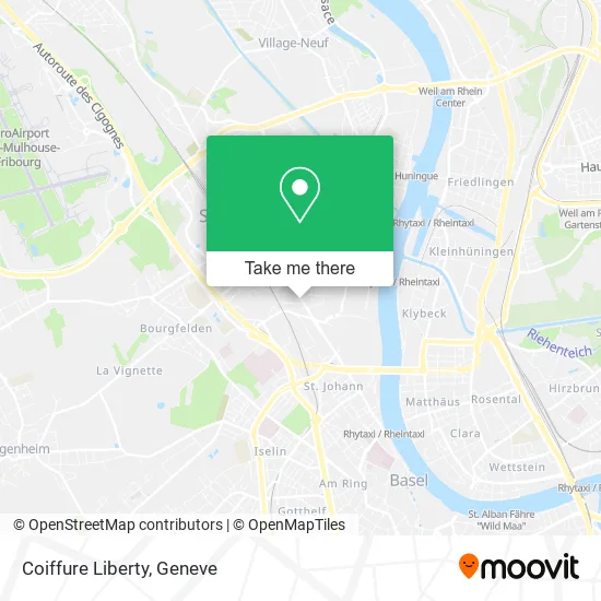 Coiffure Liberty map