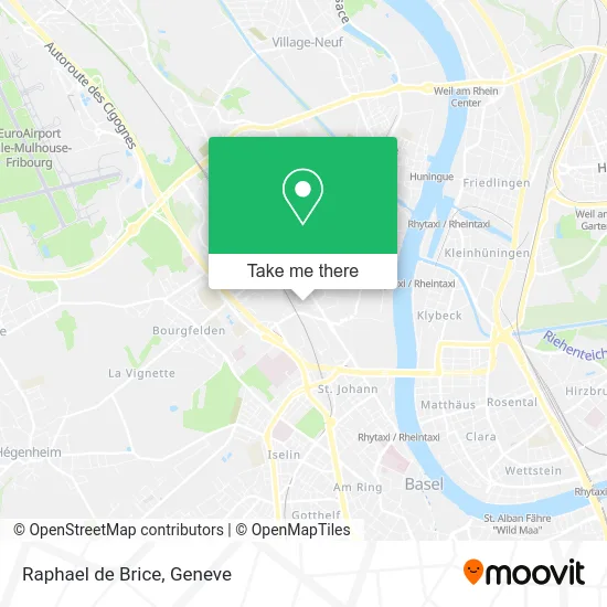 Raphael de Brice map