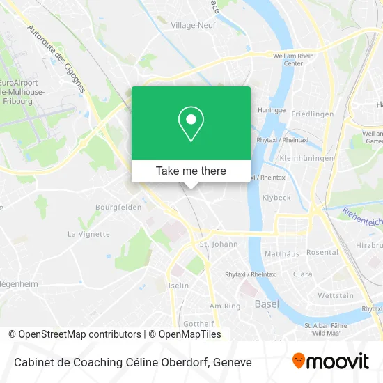 Cabinet de Coaching Céline Oberdorf map