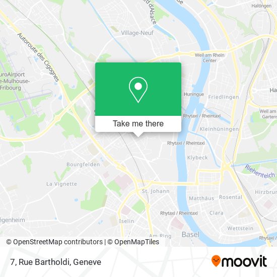 7, Rue Bartholdi map