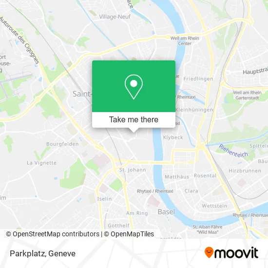 Parkplatz map