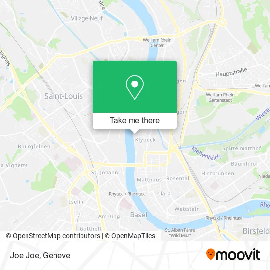 Joe Joe map