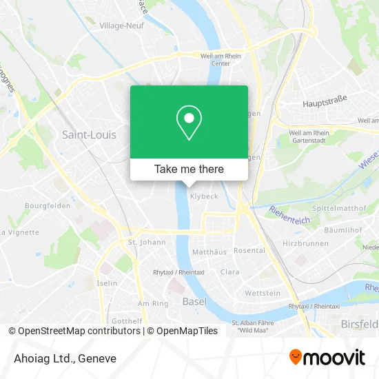 Ahoiag Ltd. map