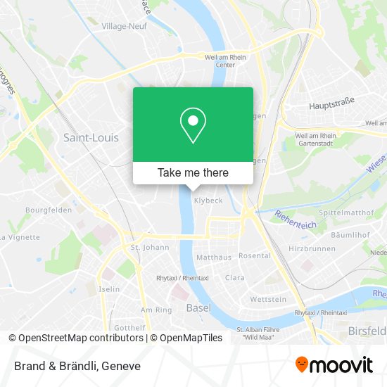Brand & Brändli map