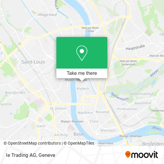 Ie Trading AG map