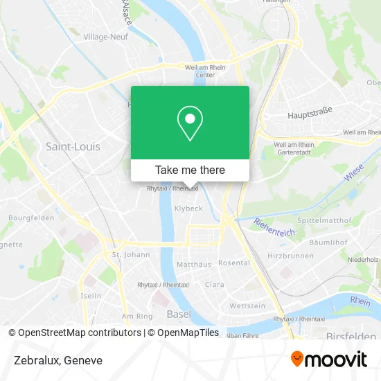 Zebralux map