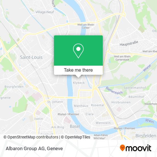 Albaron Group AG map
