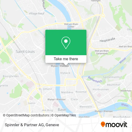 Spinnler & Partner AG map