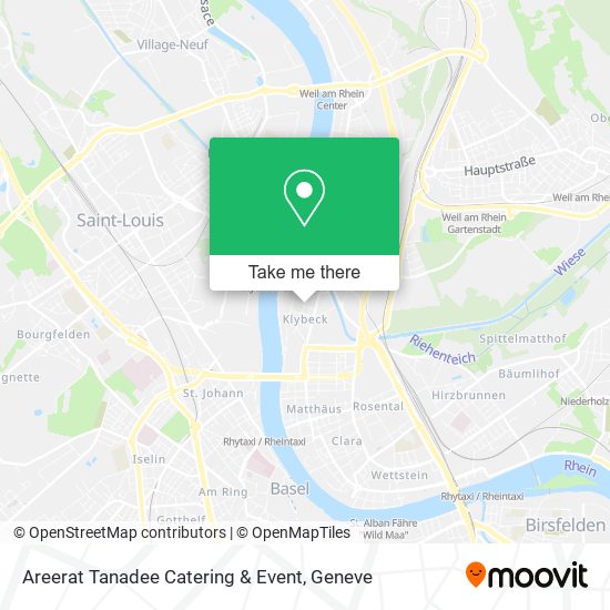 Areerat Tanadee Catering & Event map