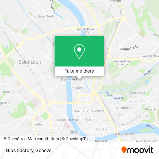 Gips Factory map