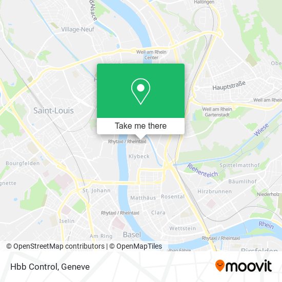 Hbb Control map