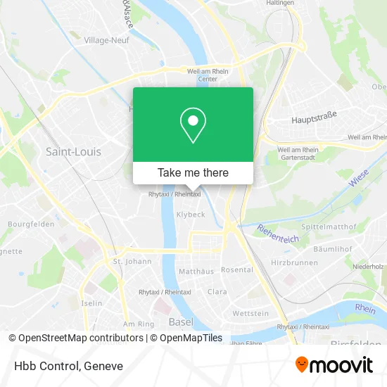 Hbb Control map