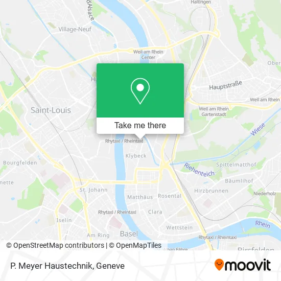 P. Meyer Haustechnik map