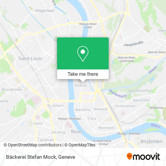 Bäckerei Stefan Mock map
