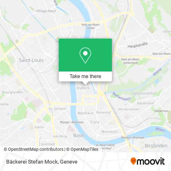 Bäckerei Stefan Mock map