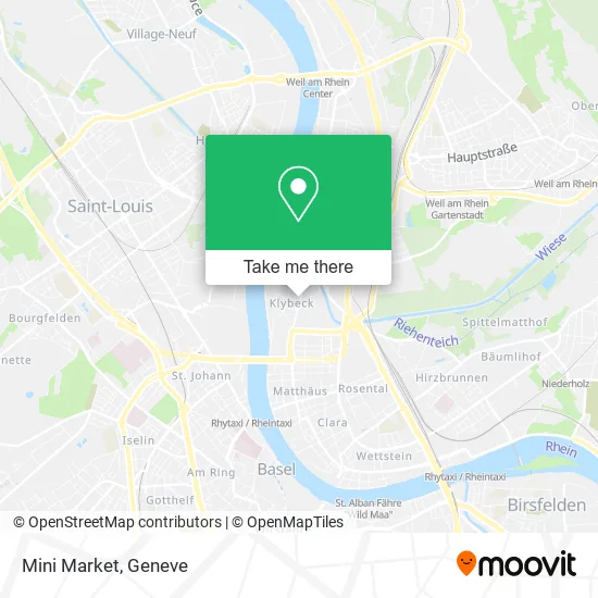 Mini Market map