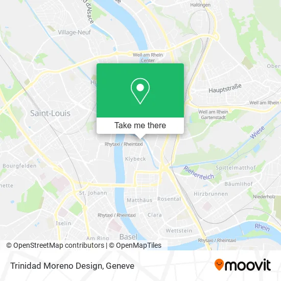 Trinidad Moreno Design map