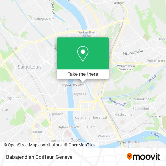Babajendian Coiffeur map