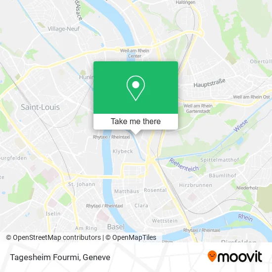 Tagesheim Fourmi map