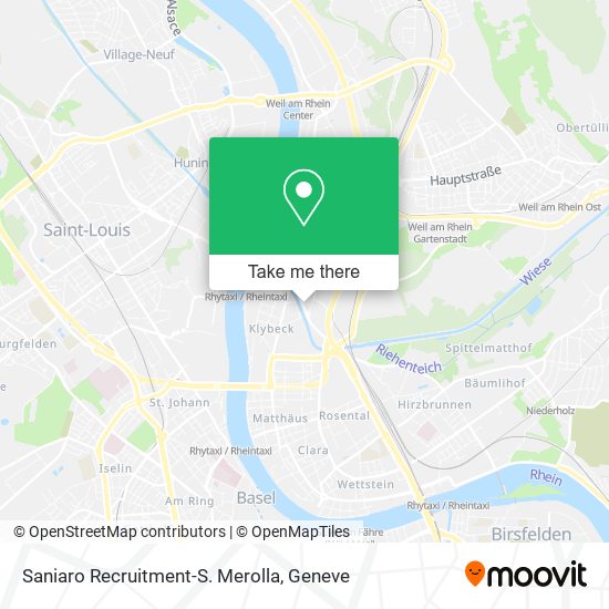 Saniaro Recruitment-S. Merolla map
