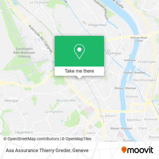 Axa Assurance Thierry Greder map