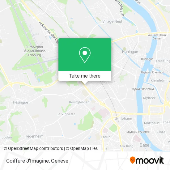 Coiffure J'Imagine map