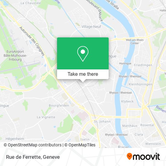 Rue de Ferrette map