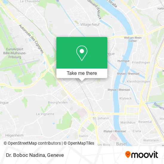 Dr. Boboc Nadina map