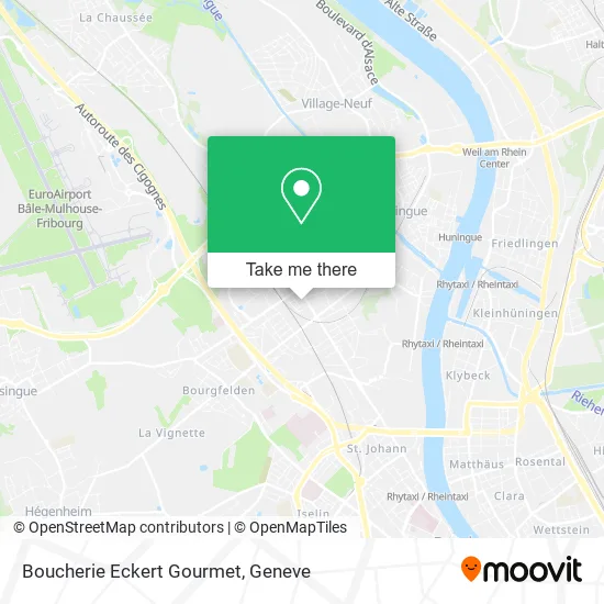 Boucherie Eckert Gourmet map