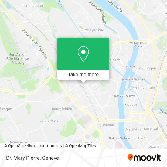 Dr. Mary Pierre map