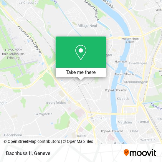 Bachhuss II map