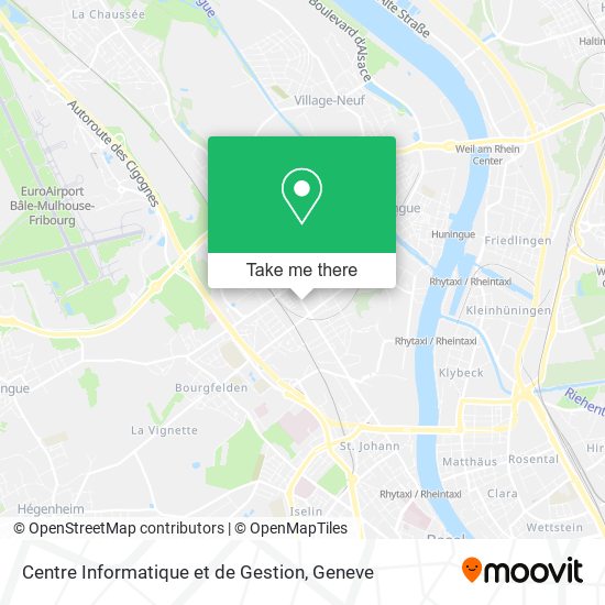 Centre Informatique et de Gestion map