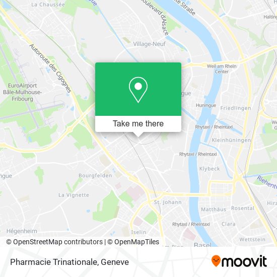 Pharmacie Trinationale map