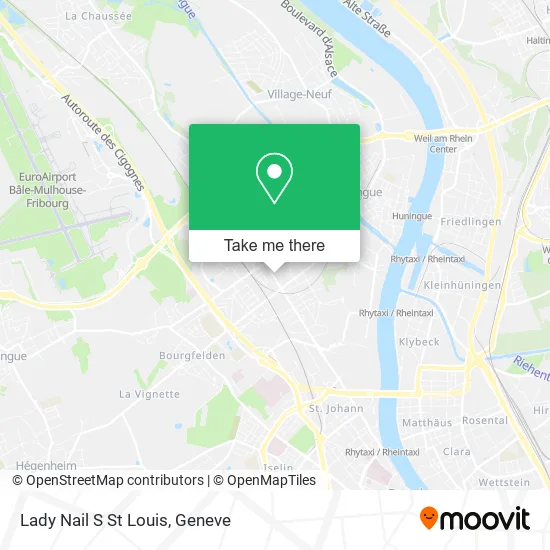Lady Nail S St Louis map