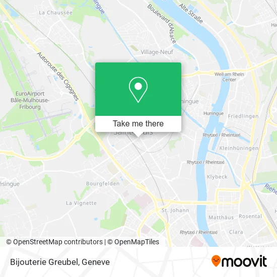 Bijouterie Greubel map