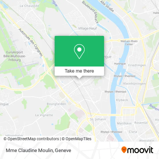 Mme Claudine Moulin map