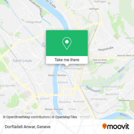 Dorflädeli Anwar map