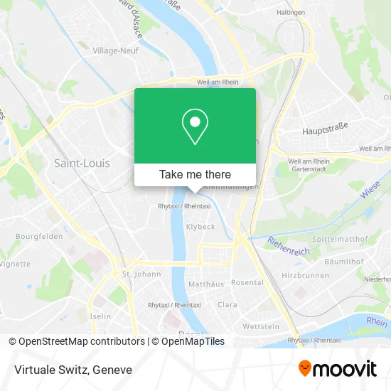 Virtuale Switz map