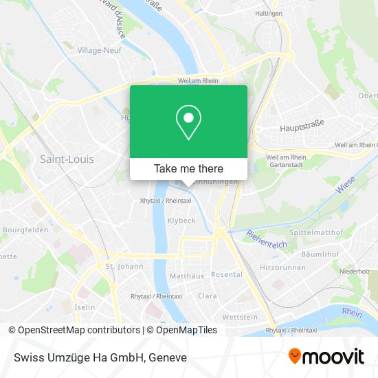 Swiss Umzüge Ha GmbH map