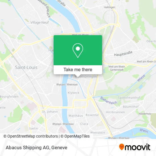 Abacus Shipping AG map