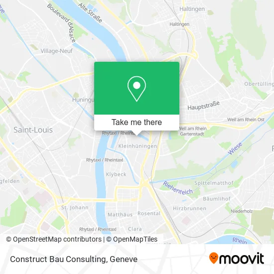 Construct Bau Consulting map