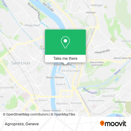 Agropress map