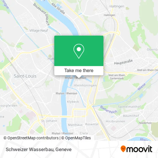 Schweizer Wasserbau map