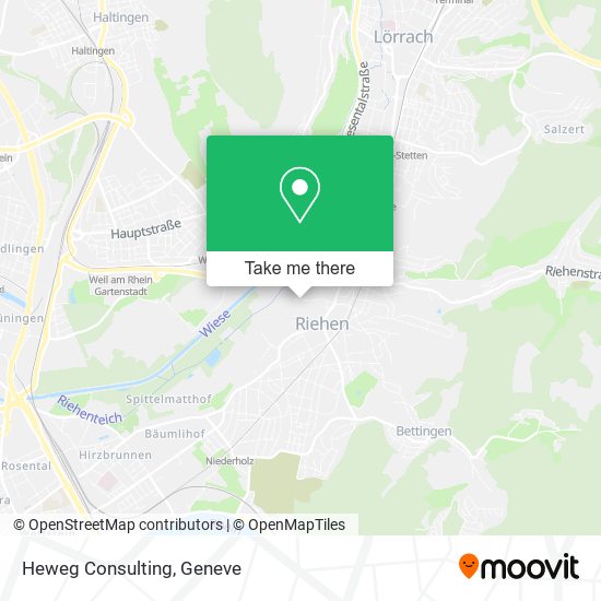 Heweg Consulting map