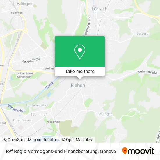 Rvf Regio Vermögens-und Finanzberatung map
